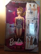 Original 1959 Barbie Doll 35th Anniversary Special Edition 1993 Mattel 11590