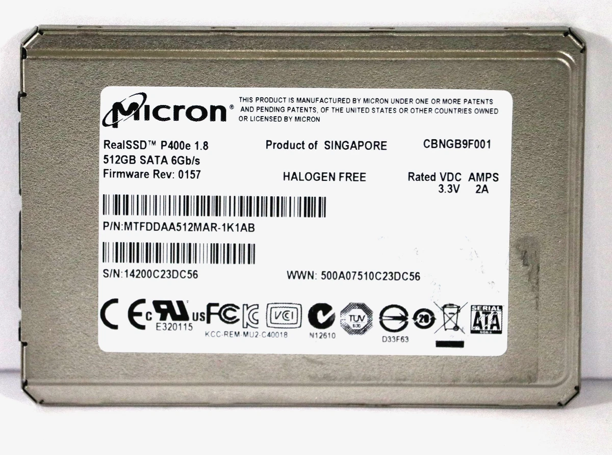 Micron SATA III 512 GB Solid State Drives for sale | eBay