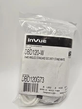 InVue One65 Angled Standard Security Stand (White) DBD120-W