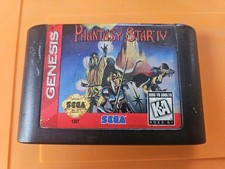Phantasy Star IV (Sega Genesis) Authentic, Saves, Tested and Works!