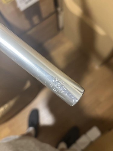 Nitto x Bluelug B812 Aluminum Handlebar 610mm 25.4mm Clamp Silver Used - 第 4/7 張圖片
