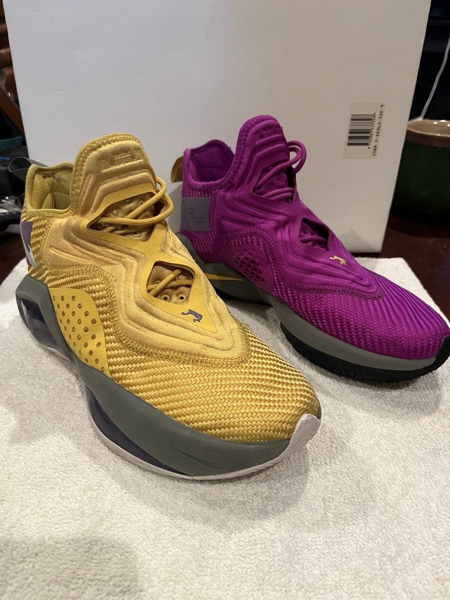 yellow and purple 14s