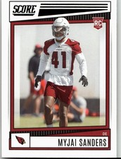 Myjai Sanders 2022 Score Football Arizona Cardinals
