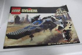 Lego Star Wars Sith Infiltrator 7151 Manual only 1999 EUC Book