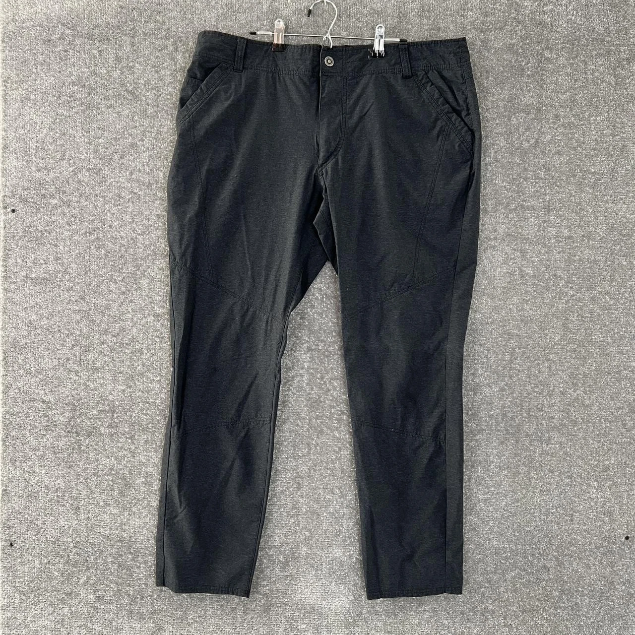 Kuhl Deceptr Pants Men's 40X32 Gray Outdoor Hiking Lightweight Stretch