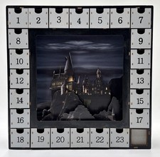 William Sonoma Harry Potter Wooden wood LED Light Up Advent Calendar