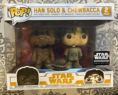 Funko Pop! Star Wars Han Solo & Chewbacca 2er Pack Vinyl Figuren
