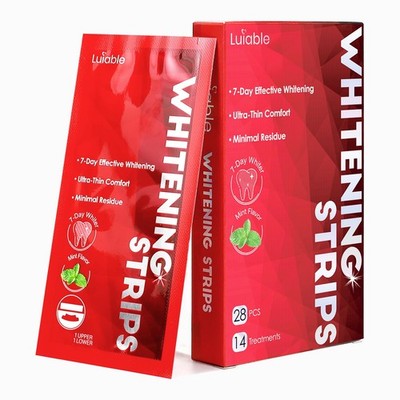 Teeth Whitening Strips for Tooth White: Professional Dentist Formulated Teeth...