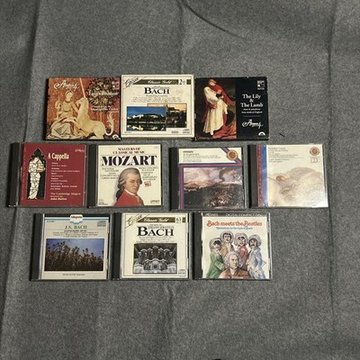 Classical / Medieval CD Lot of 11 - Bach, Mozart, Tchaikovsky, Anonymous 4