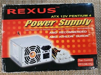Rexus SPR-400 400W Desktop Power Supply ATX-12V INTEL PENTIUM 4 AMD K7 FAST SHIP