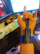 Spider-Man Web Shooter Toy Cosplay Prop - Fires Rubber Bands