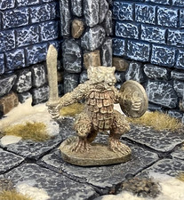 Vintage RATMAN FIGHTER Dungeons  Dragons metal figure Grenadier 25mm OOP BQ25