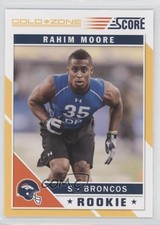 2011 Score Rookie Gold Zone Rahim Moore #376 0a9