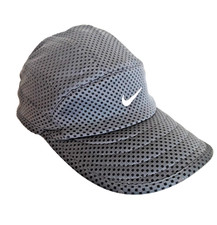 Vintage Nike Tailwind 7 Panel Hat Mesh Grey C...