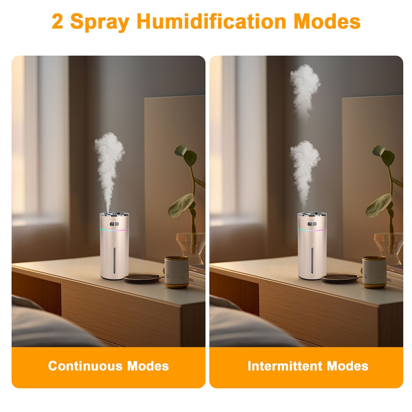 Gold Aluminum Waterless Aroma Diffuser Waterless Essential Aroma Oil Diffuser B