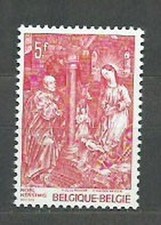 Belgique - Courrier 1977 Yvert 1869 MNH Noël