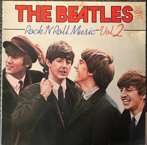 The Beatles Rock n Roll music Vol. 2  1980 Mfp Lp 50507  Compilation Ex