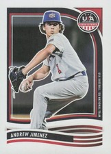2024 Panini Stars & Stripes USA Baseball #52 Andrew Jimenez