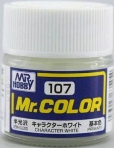 Mr Hobby - Gunze C-107 - Mr. Color (10 Ml), Character White