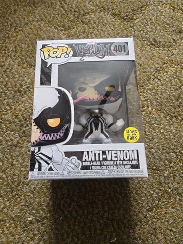 Funko POP! Marvel Venom #401 Anti-Venom Glow Bobble-Head