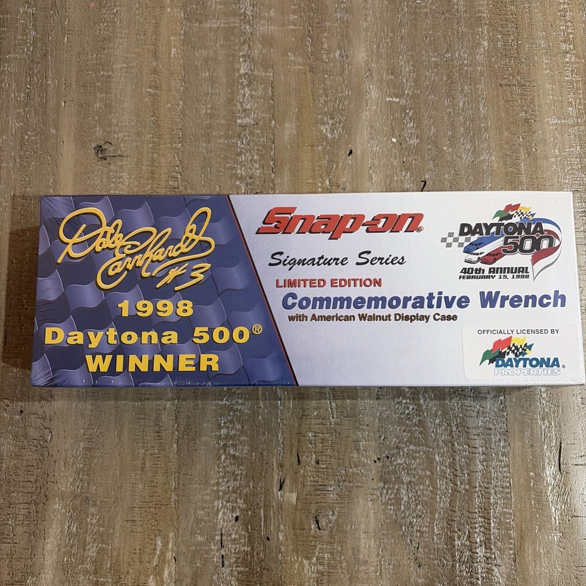 SNAP-ON スナップオン 記念工具　デイルアンハート Brand New Snap On signature series dale Earnhardt engraved wrench
