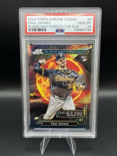2024 Topps Cosmic Chrome - Planetary Pursuit Paul Skenes #PPS-6 Sun PSA 10