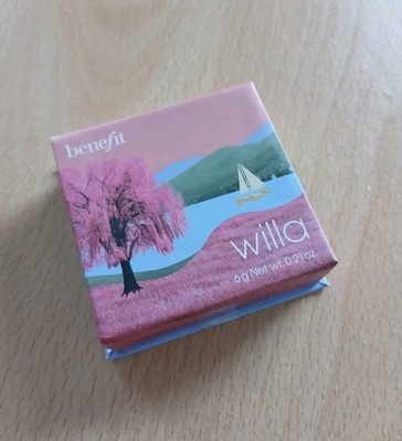 NEU Benefit Willa Blush 6g Full Size - Brandneu & Versiegelt