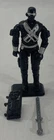 1989 Snake Eyes Commando v3  GI Joe ARAH Hasbro Backpack Sword Stand