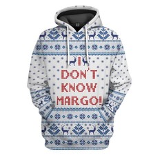 3D I Dont Know Margo National Lampoons Christmas Vacation Ugly Sweater