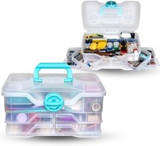 ArtBin Clear Plastic Organizer Small Parts Organizer - for DIY Arts  Crafts Sto