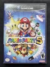 Mario Party 5 (GameCube, 2003) disc and case + tested