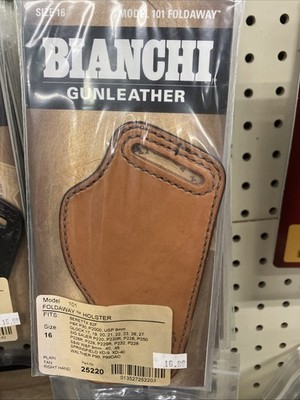 Bianchi Gun Leather Model 101 Size 16