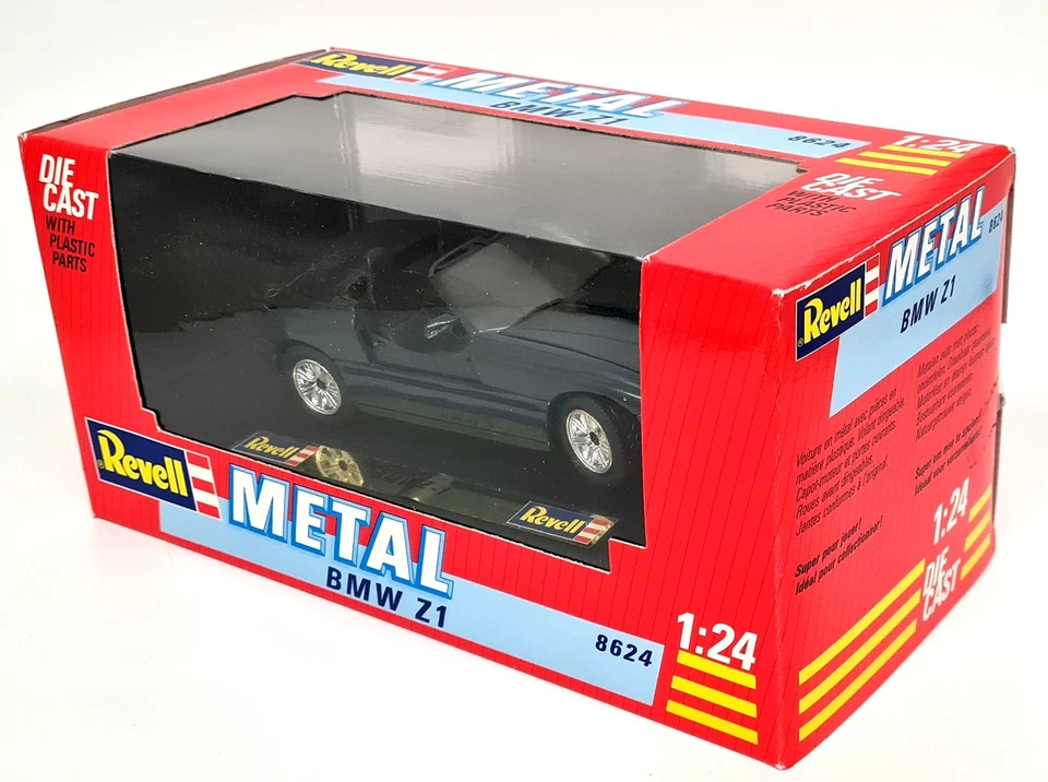 Revell 1/24 - BMW Z1 Roadster Metallic Green Diecast Scale Model Car  - Image 2 of 4