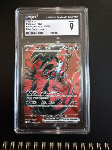 Yveltal ex graded CGC 9 for sale on eBay