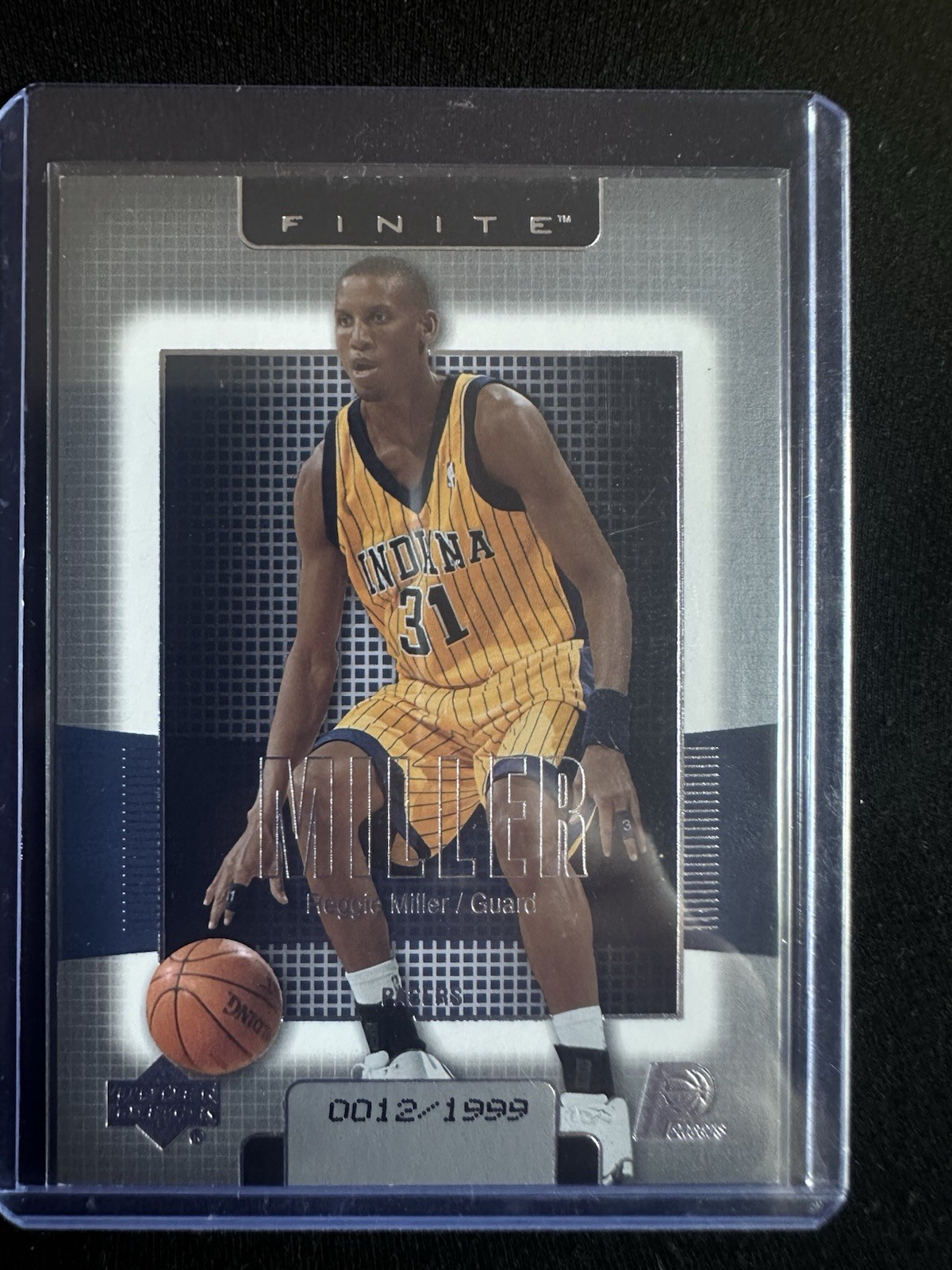 2003-04 Upper Deck Finite Reggie Miller /1999 #66