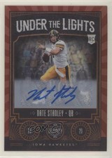 2020 Panini Legacy Under the Lights Auto Ruby /25 Nate Stanley #UL-NS Auto 0c1c