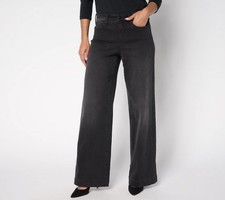 NYDJ Teresa Wide Leg Jean Crosswinds 10 New
