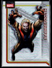 2026 Topps Chrome Marvel Comics #144 Sabretooth Refractor TZ 16O
