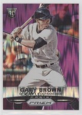 2015 Panini Prizm Purple Flash Prizm 41/99 Gary Brown #190 1fn9