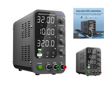 Labornetzteil SPS-3010V USB Type-C 20W Schnellladung