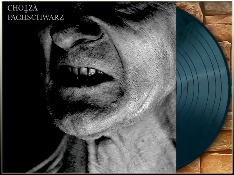 CHOTZÄ - Pächschwarz LP (BLUE-BLACK Vinyl,limited 100 Copies) NEW, Black 'n' Rol