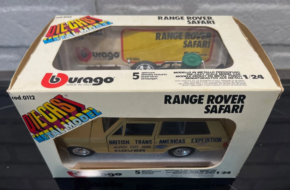 Burago Bburago 1/24 Range Rover Safari - Immagine 2 di 4