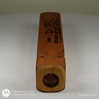 Vintage 1990 Working Train Whistle 8" Carved Wooden Toy Collectible — photo 8