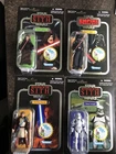 Star Wars Vintage Collection Foil Card Lot Darth Sidious, Darth Vader, Obi, Clon