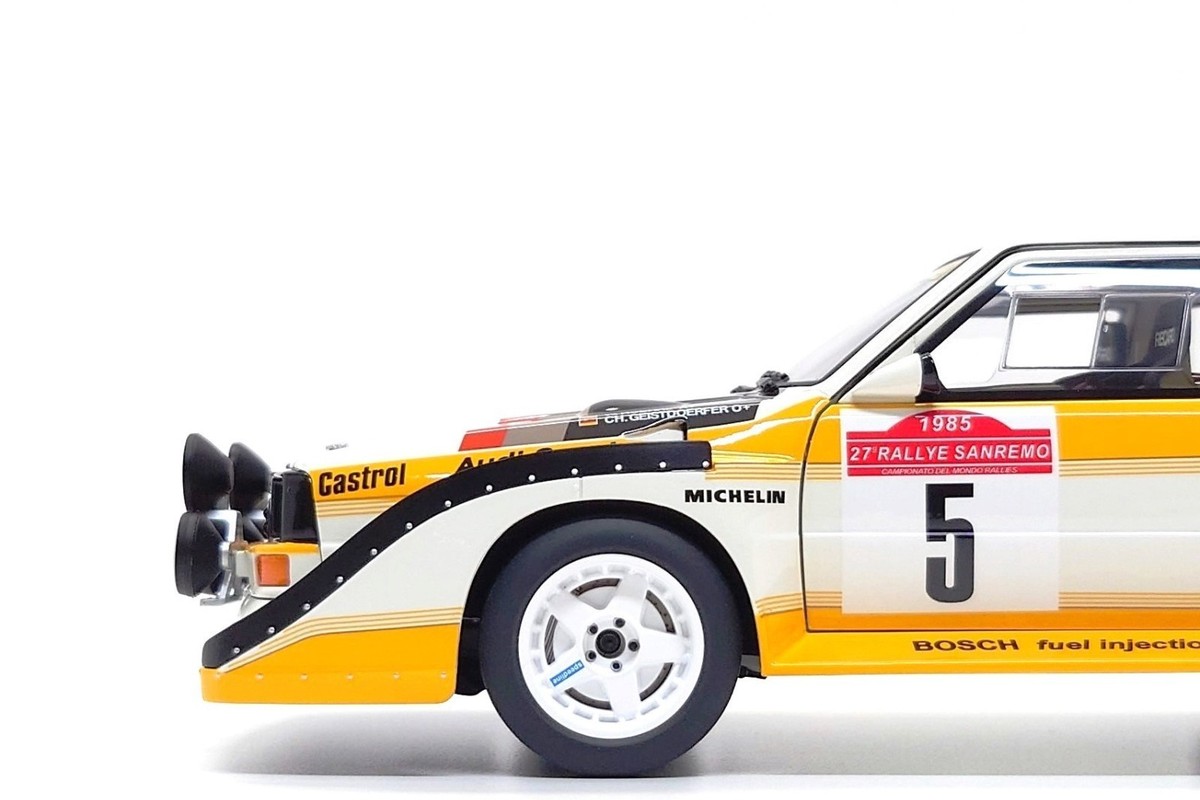 AUTOart 1:18 Audi Sport Quattro S1 #5 - Winner Rally San Remo 1985