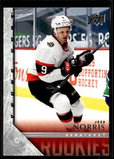 2020-21 Upper Deck 2005-06 Tribute Josh Norris Ottawa Senators #T-92