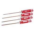 EDS Tools EDS-110882 - Hex Driver Set, .50 x 60mm, .063 .078 .093 x 120mm, (4pc)