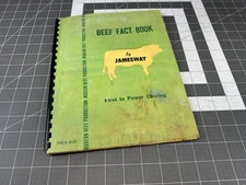 Vtg BEEF FACT BOOK by Jamesway  Booklet Modern Beef Production 1960s