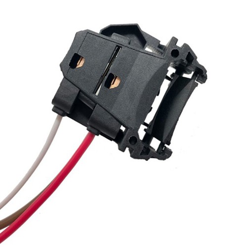 Black Car H7 Low Beam Lamp Headlight Bulb Holder Adapter Harness Fit for - Picture 6 of 6