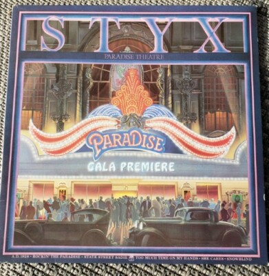 Styx Paradise Theatre  Vinyl LP AMLK 63719 Made In Holland 1981 gelasert   